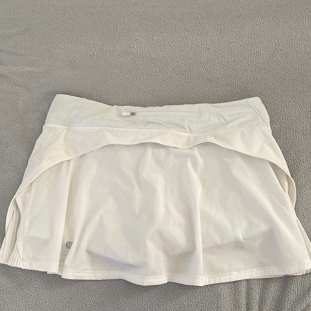 White Lululemon Skirt Size 10